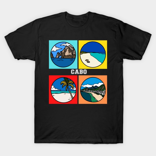 Los Cabos Design T-Shirt by TASKARAINK